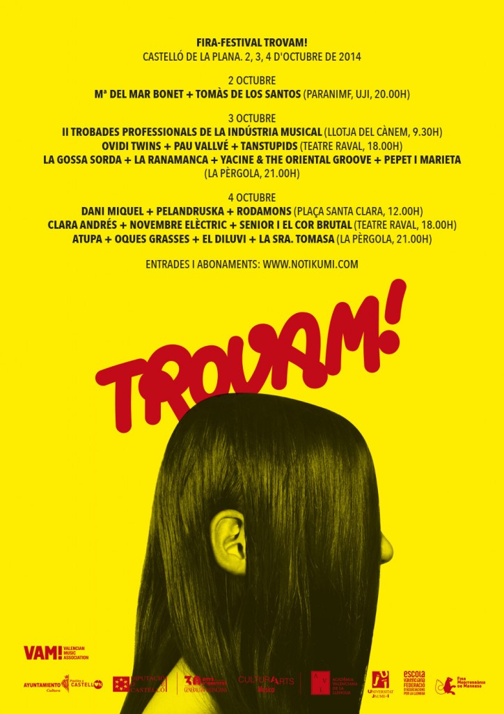 Valencian Music Association presenta Trovam 2014